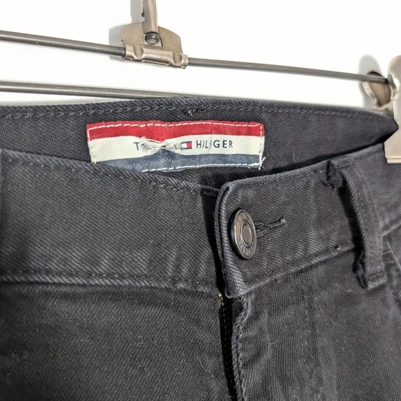 Tommy Hilfiger Black Slim Jeans For Women - Picture 3 of 8
